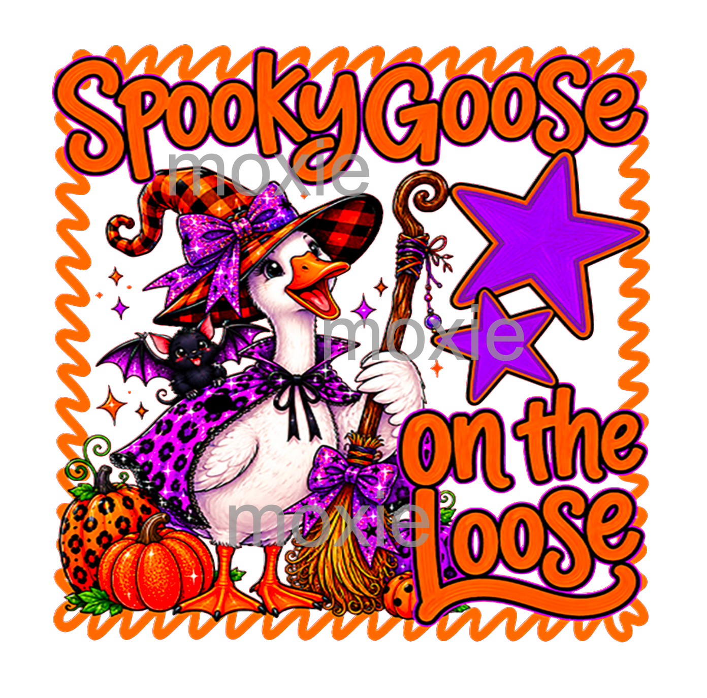 Spooky Goose Decal &amp; Acrylic Blank COMBO