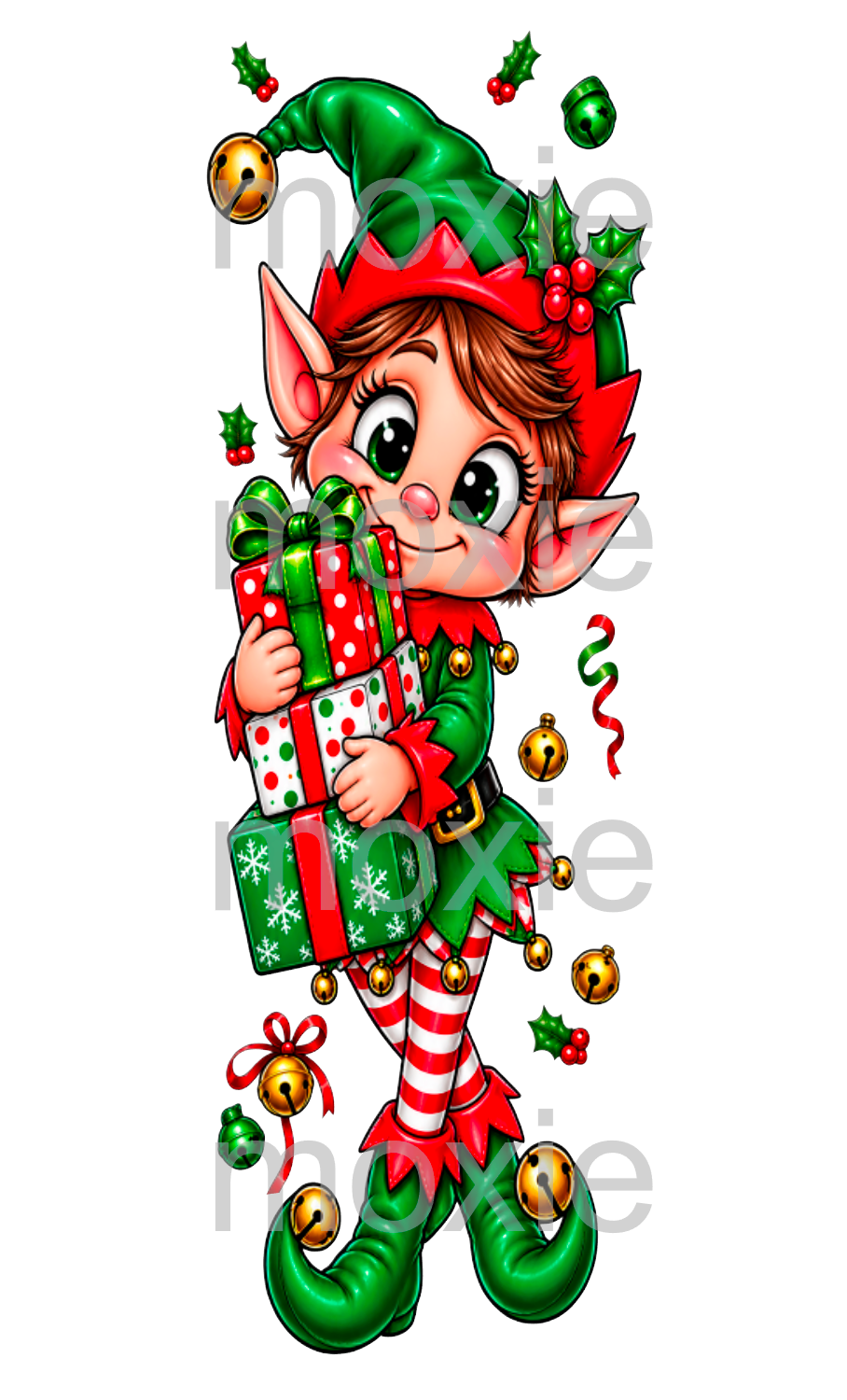 Elf Bookmark UV DTF Decal