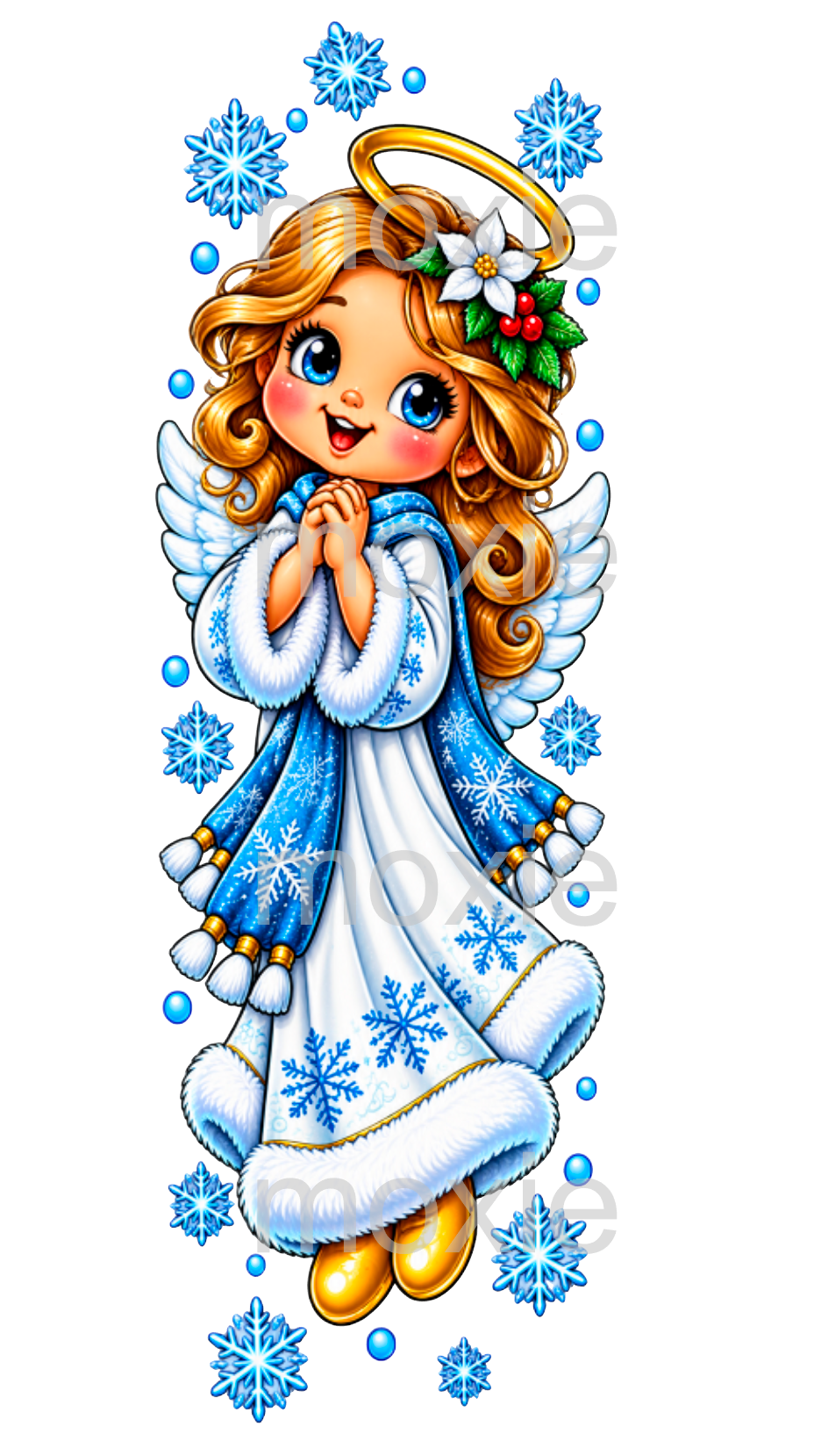 Angel Bookmark UV DTF Decal