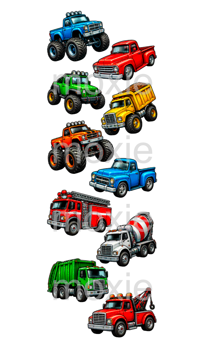 Trucks UV DTF Decal