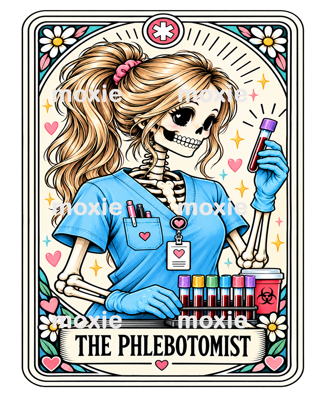 Tarot The Phlebotomist UV DTF Decal