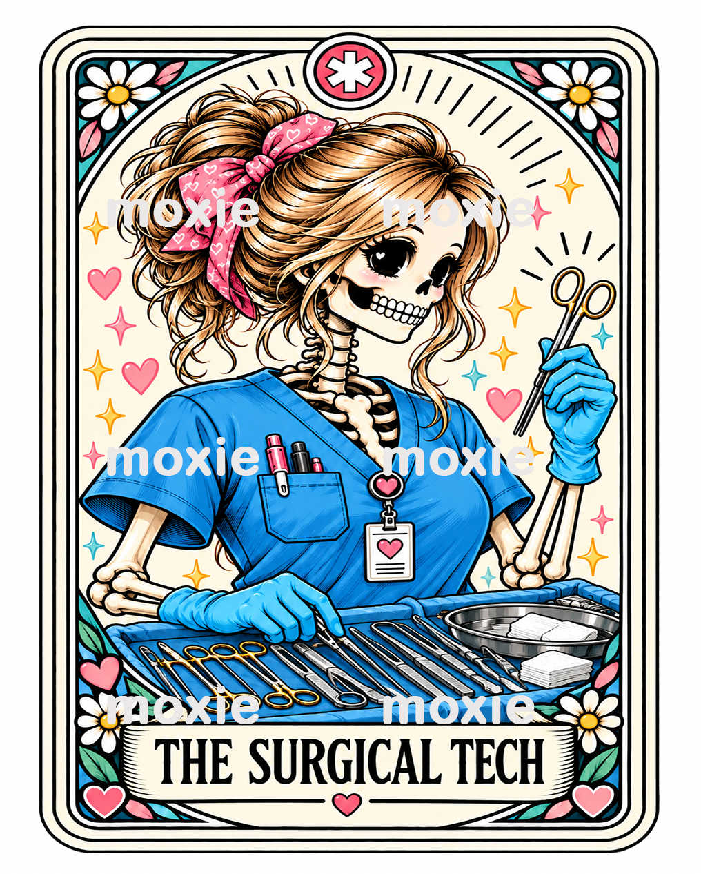 Tarot The Surgical Tech UV DTF Decal