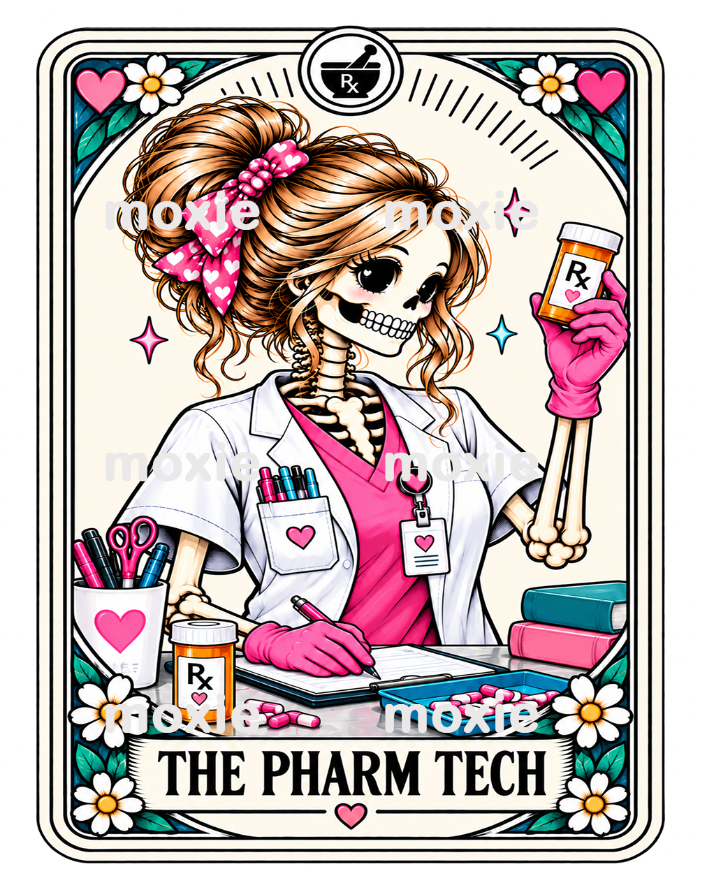 Tarot The Pharm Tech UV DTF Decal