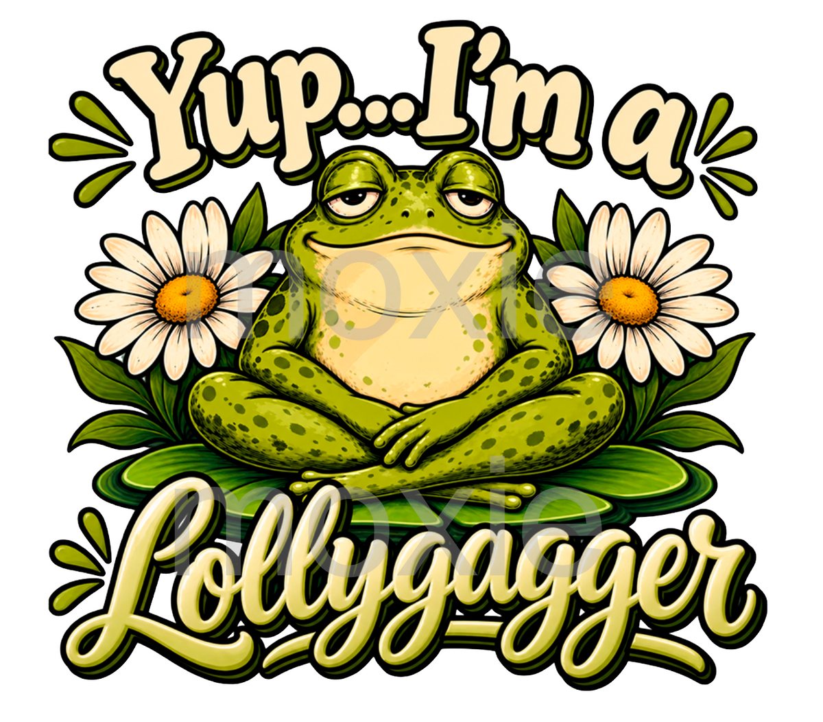 Yup I'm a Lollygagger Decal &amp; Acrylic Blank COMBO