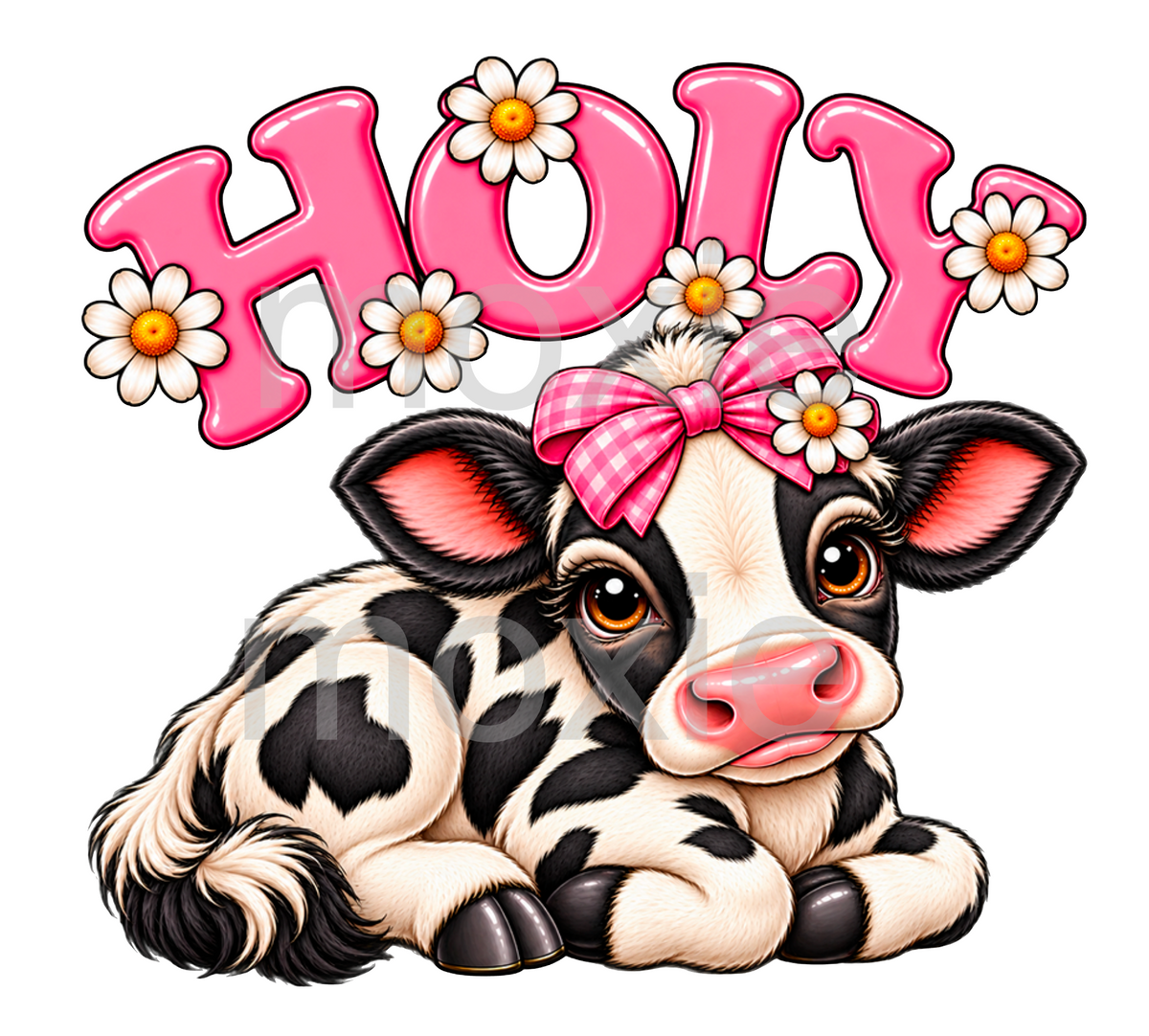 Holy Cow Decal &amp; Acrylic Blank COMBO