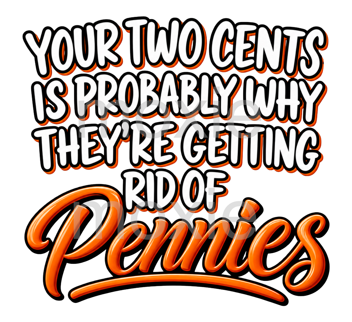 Your Two Cents Decal &amp; Acrylic Blank COMBO