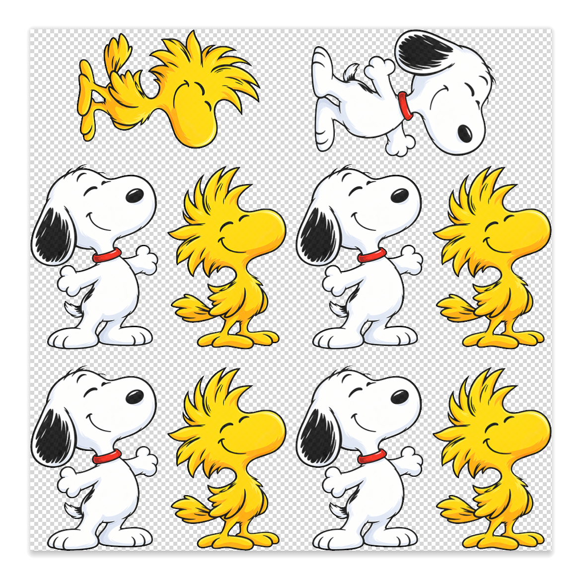 Snoopy Woodstock Elements Sheet