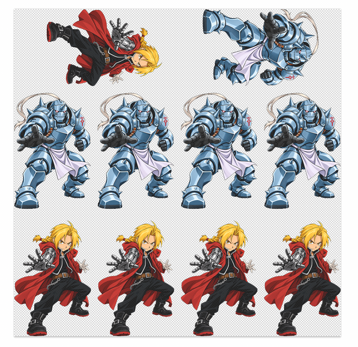 Edward Alphonse Elements Sheet