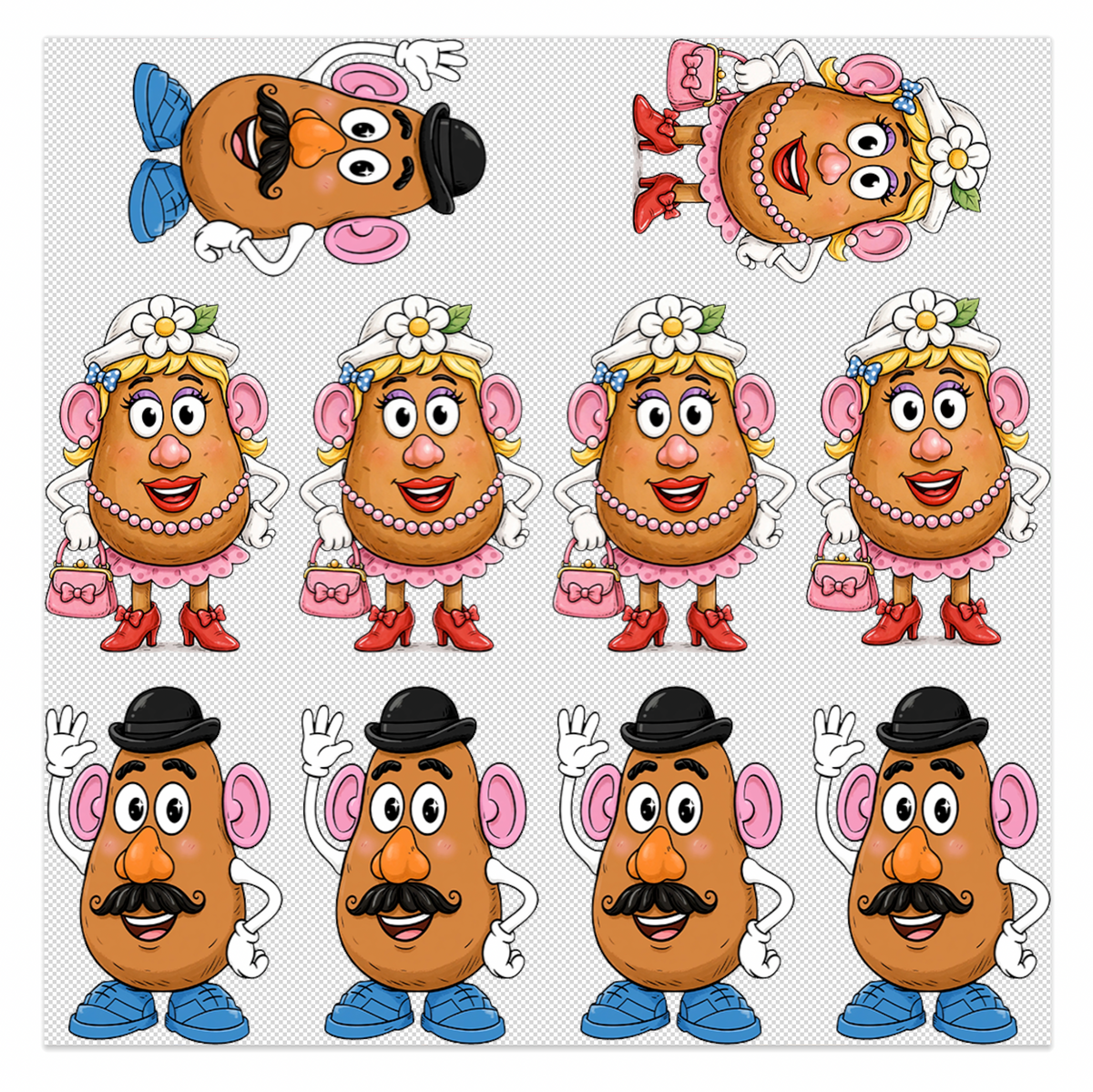 Potato Heads Elements Sheet