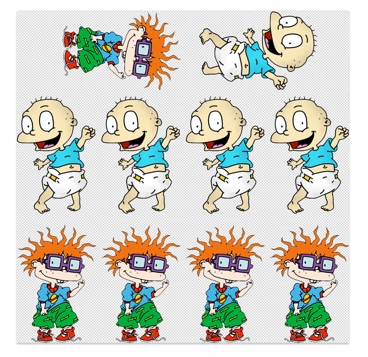 Chuckie Tommy Elements Sheet