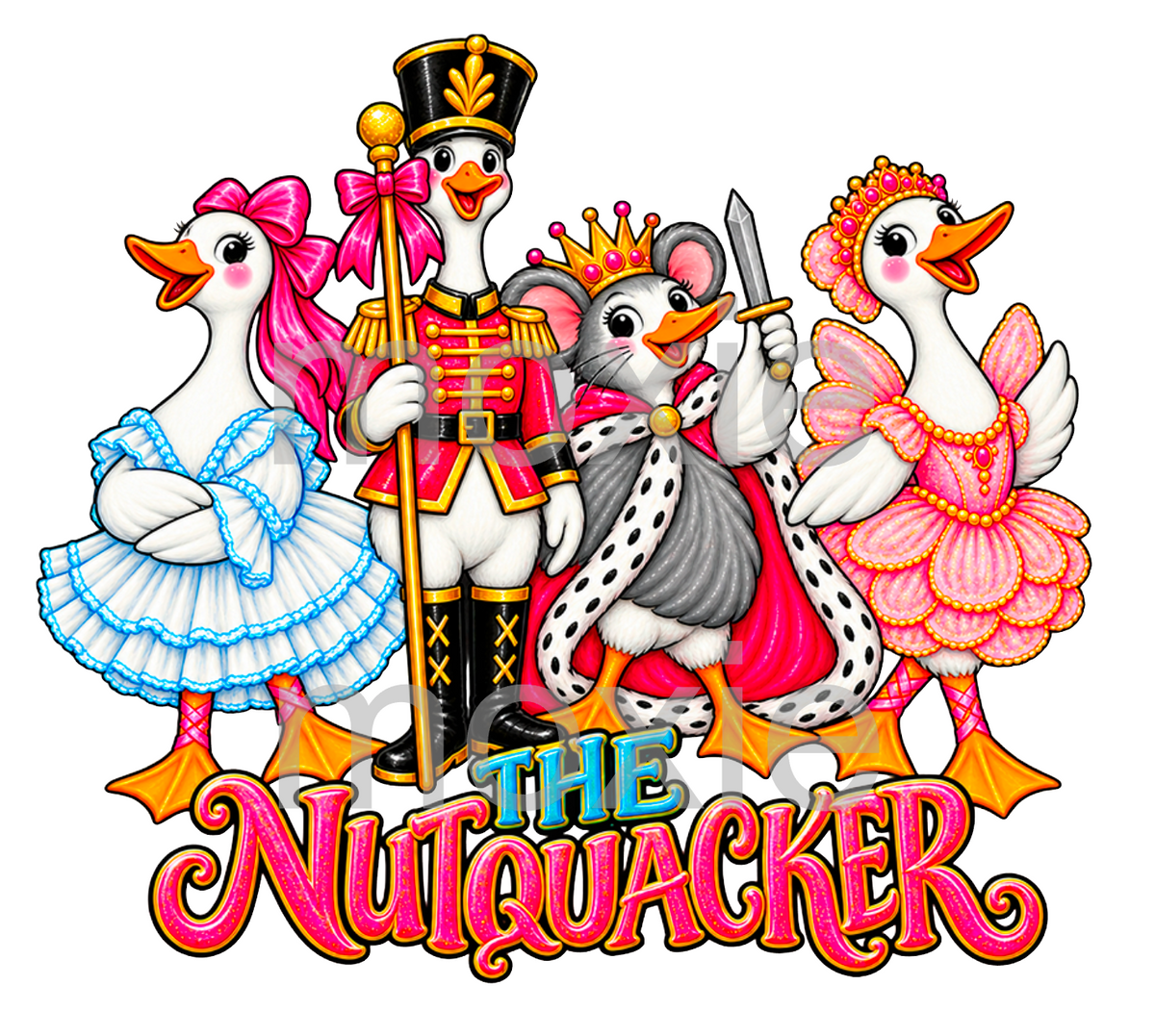 The Nutquacker Decal &amp; Acrylic Blank Set