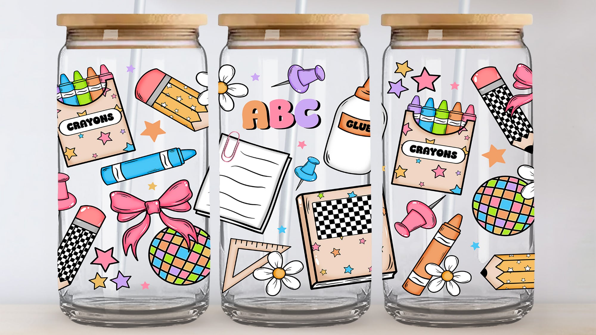 Moxie Vinyls Glass Jar