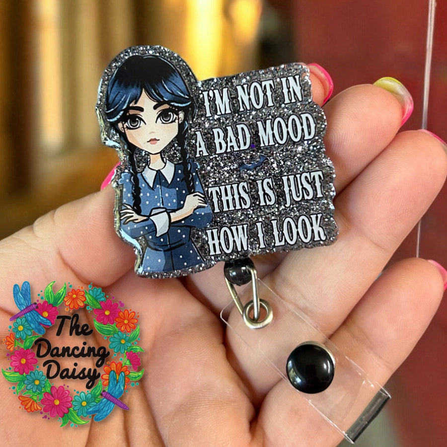 Wednesday Bad Mood Decal & Acrylic Blank COMBO