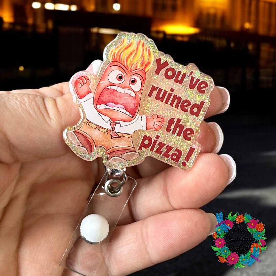 You&#39;ve Ruined the Pizza Decal &amp; Acrylic Blank COMBO
