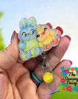 Ducky Bunny Decal & Acrylic Blank COMBO