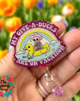 My Give-A-Ducks Decal & Acrylic Blank COMBO