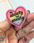 My Anxiety Has Anxiety Decal & Acrylic Blank COMBO