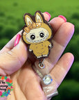 Brown Monster Doll Decal & Acrylic Blank COMBO