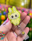 Yellow Monster Doll Decal & Acrylic Blank COMBO