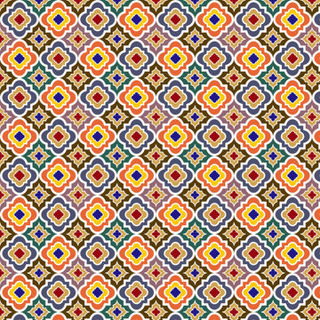 Moroccan Pattern printed vinyl