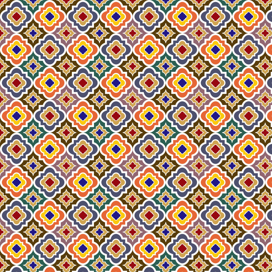 Moroccan Pattern printed vinyl