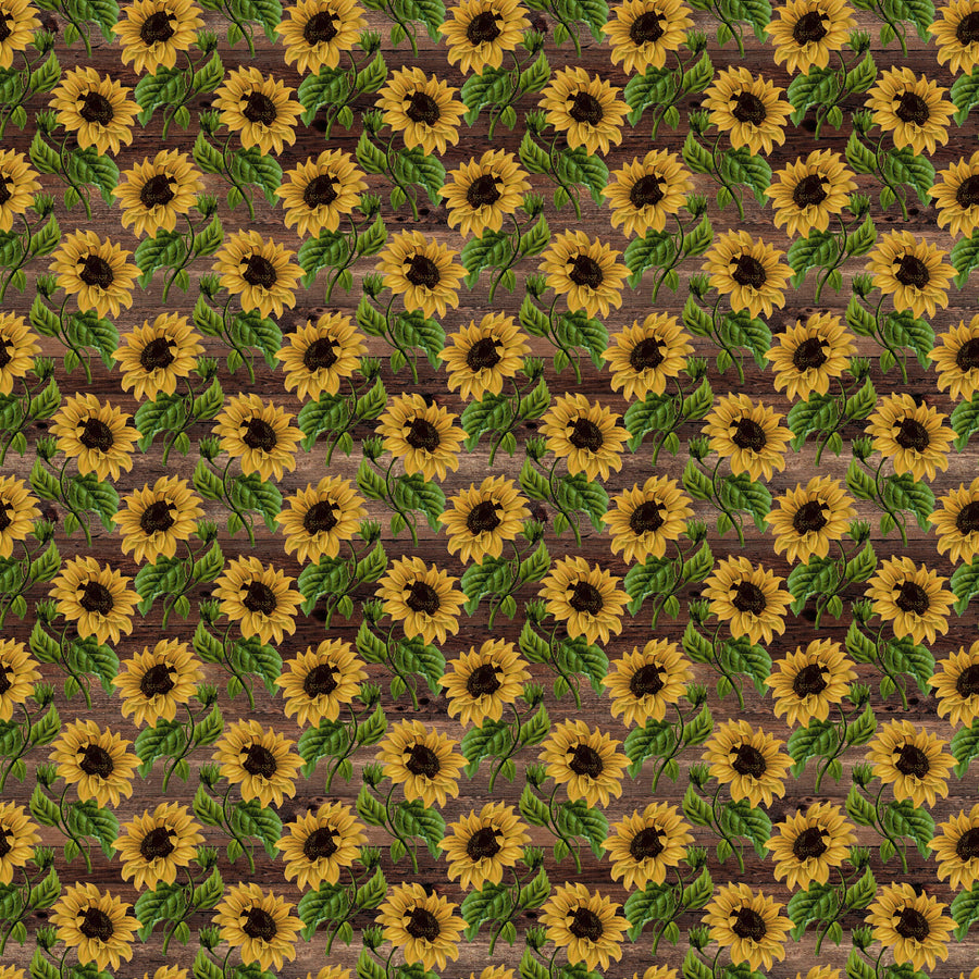 Sunflowers Vintage 16 Vinyl