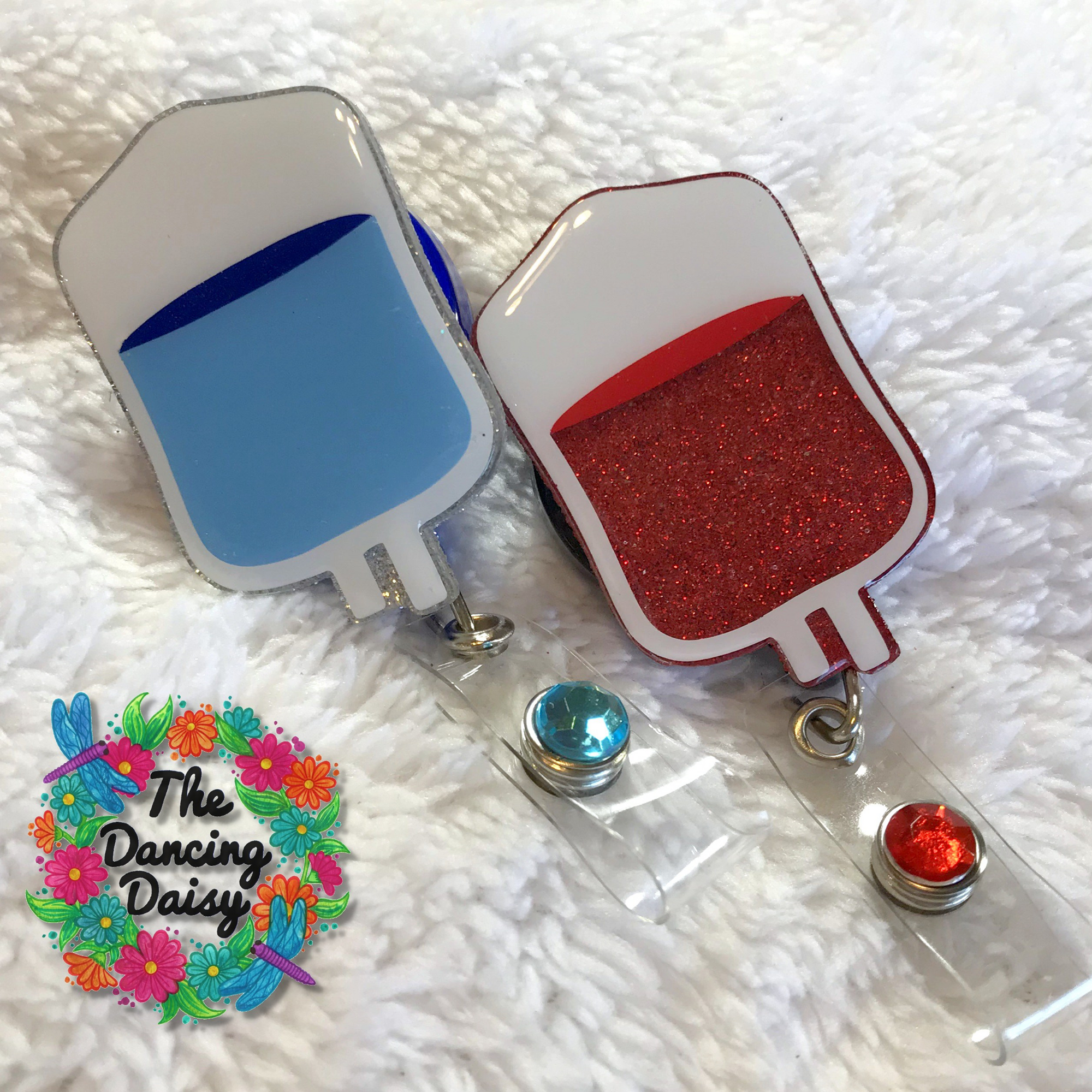 medical badge reel  acrylic blanks