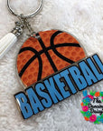 Basketball Ball Word Acrylic Blank