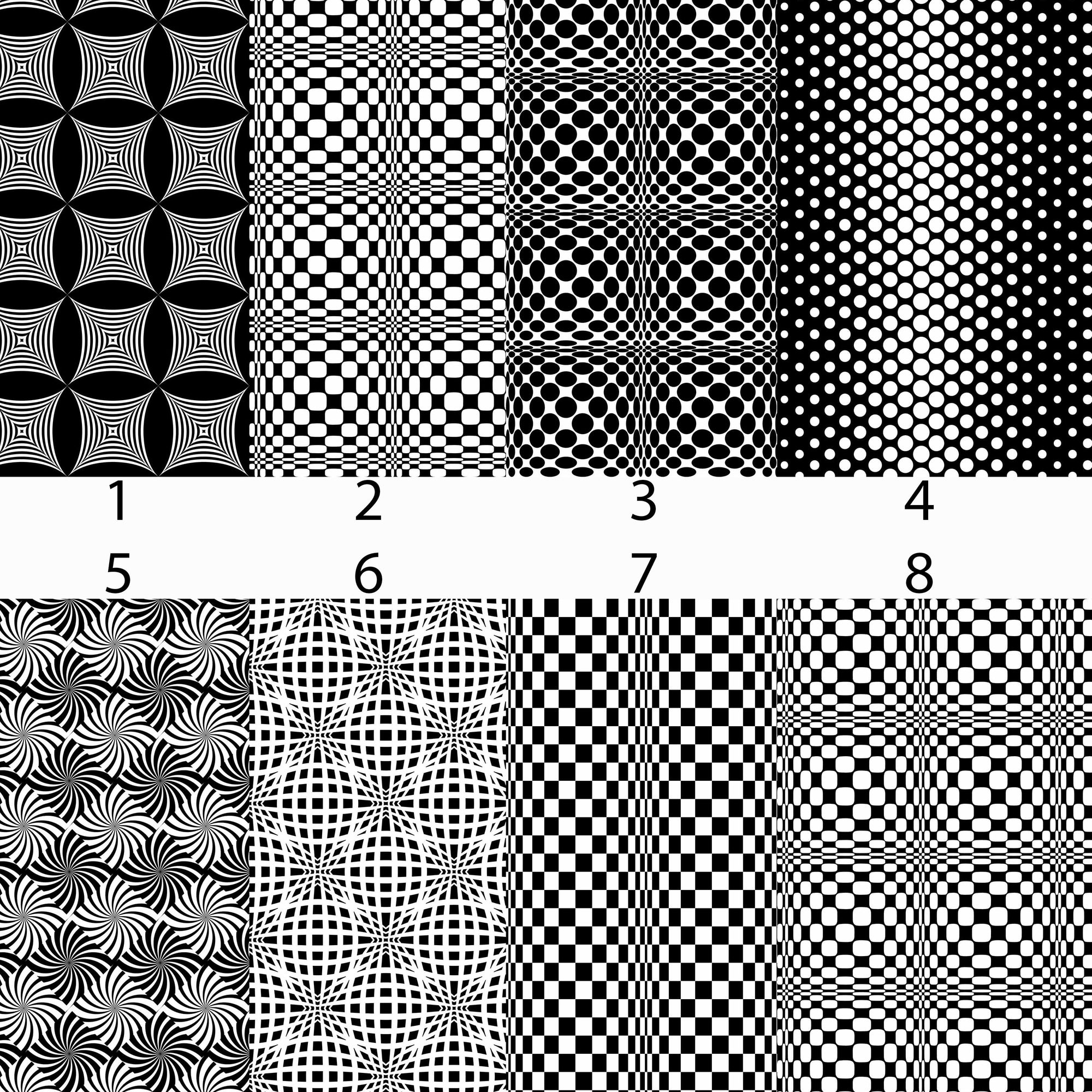 Black &amp; White Geo Vinyl