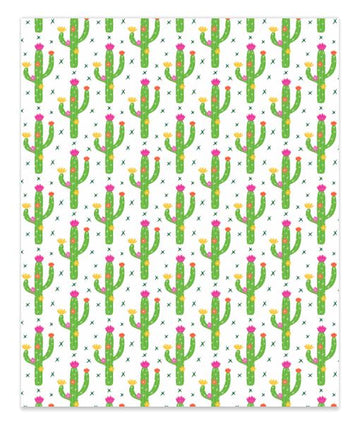 Cute Cactus Plants 7 Faux Leather