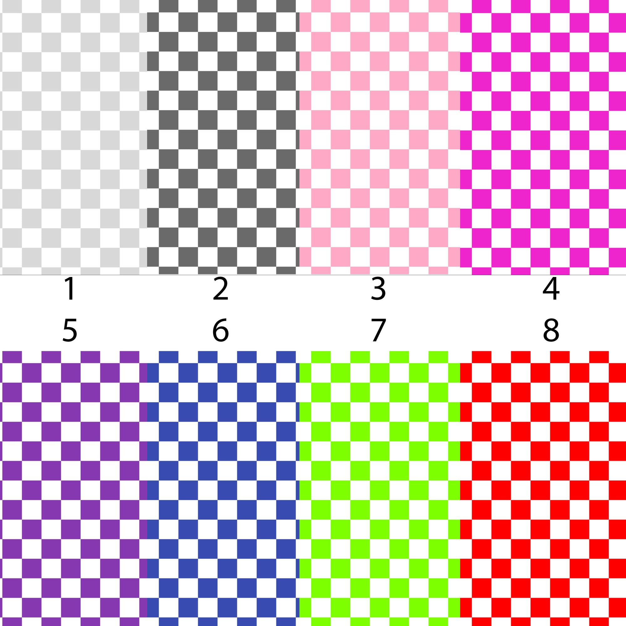 Checkered Pattern Vinyl