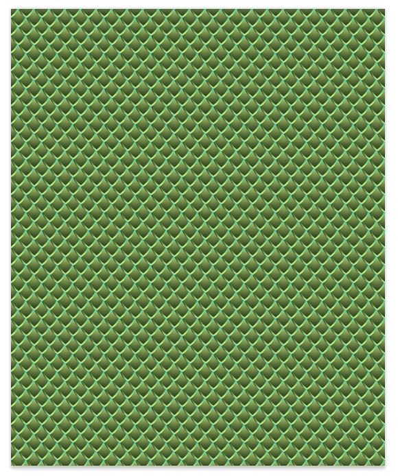 Dragon Scales Olive 17 Faux Leather