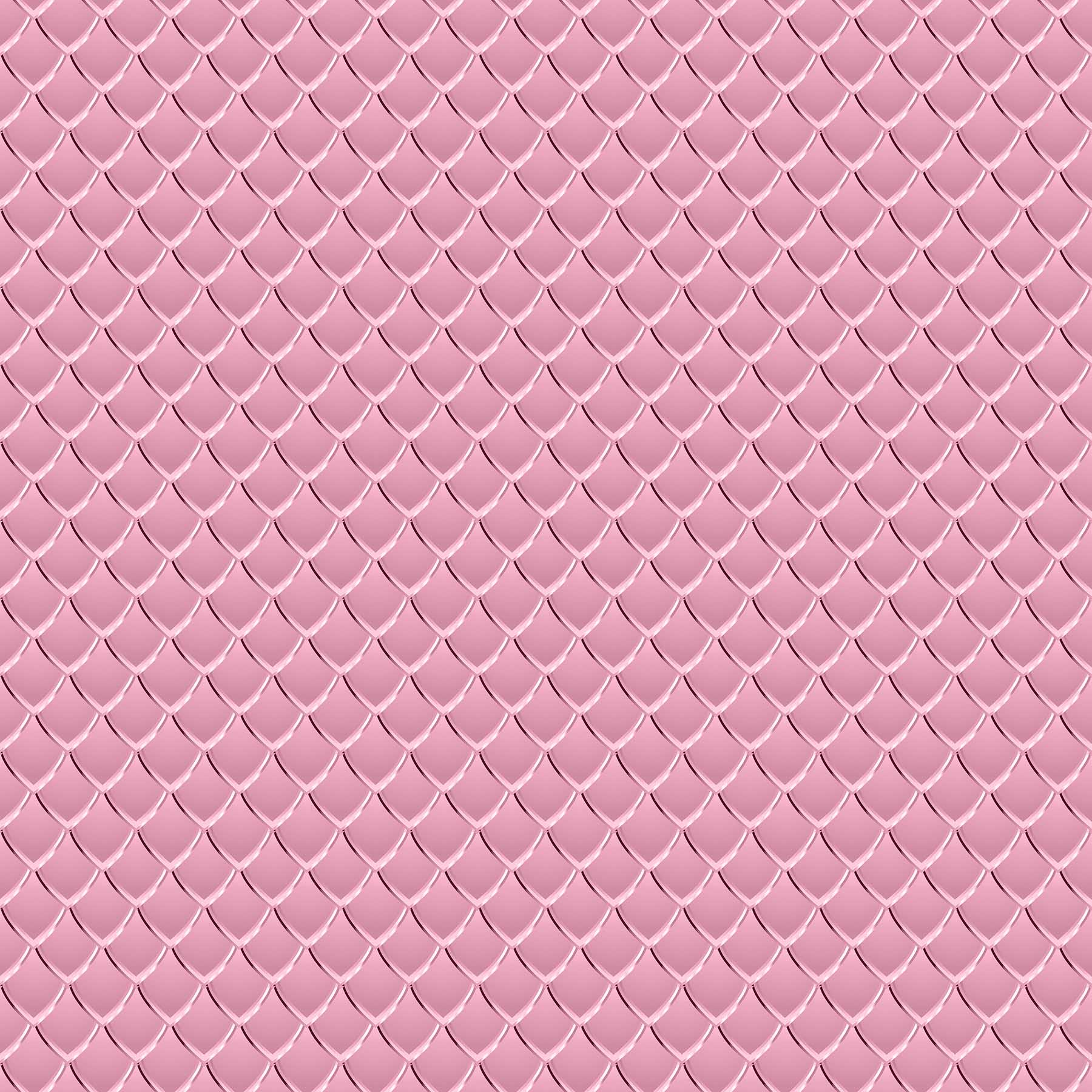 Dragon Scales Printed Vinyl - Pink