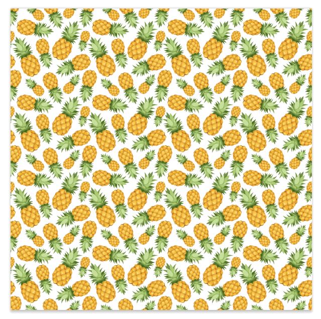 Pineapples Printed Vinyl