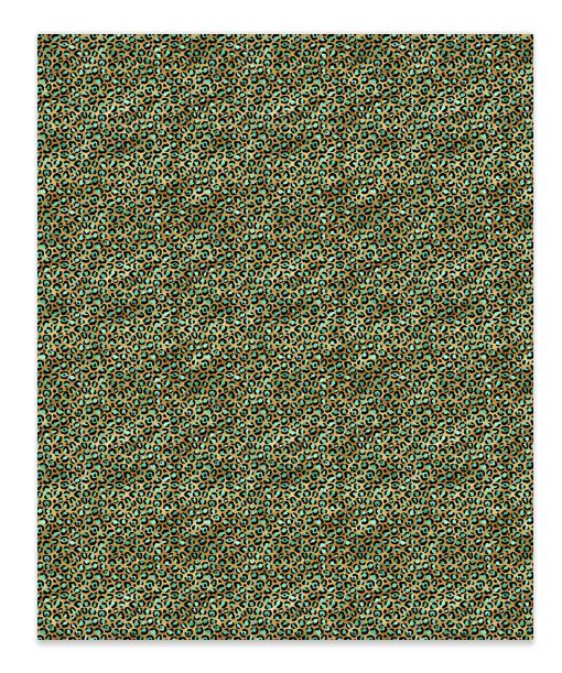 Gold Leopard 3 Faux Leather