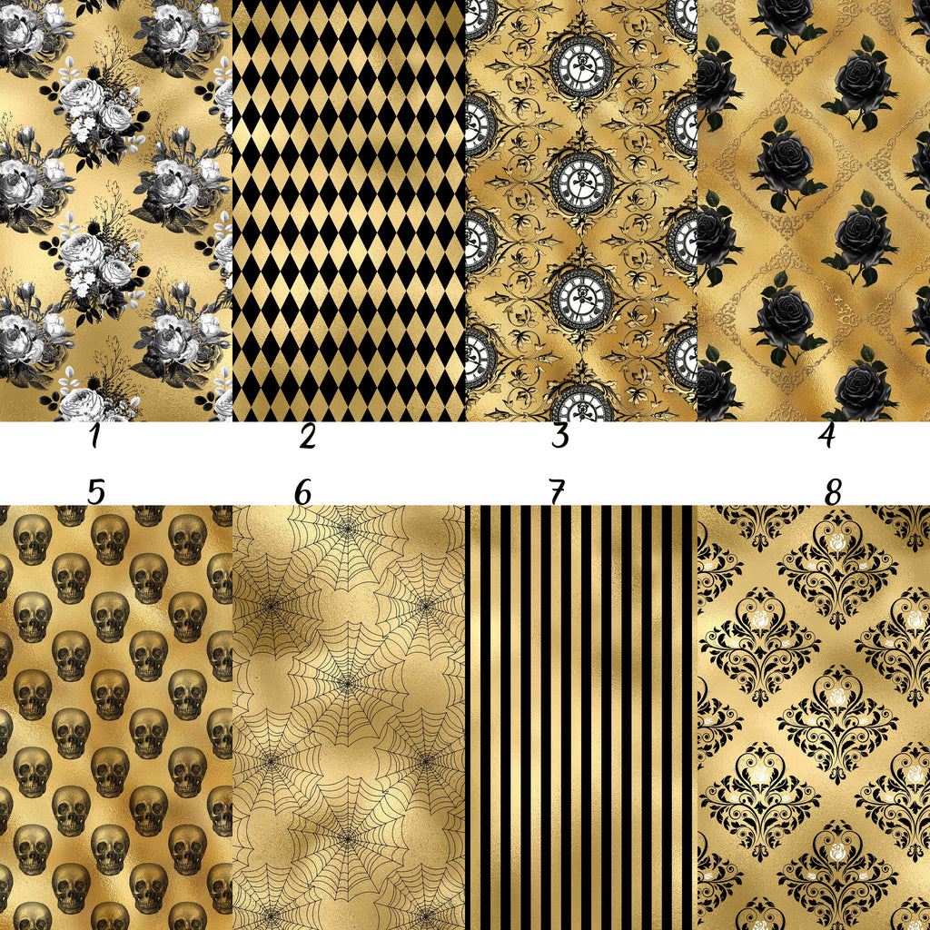 Gold Gothic Vinyl – Moxie Vinyls