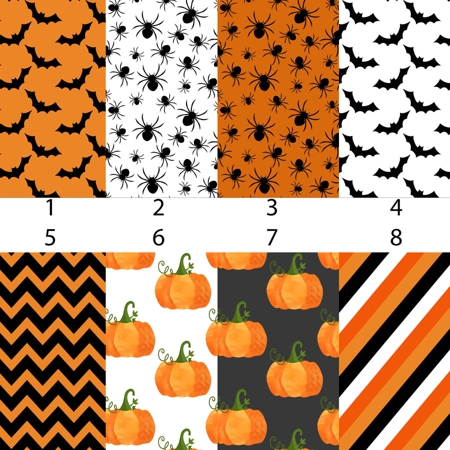 Halloween Backgrounds 1-8 Vinyl