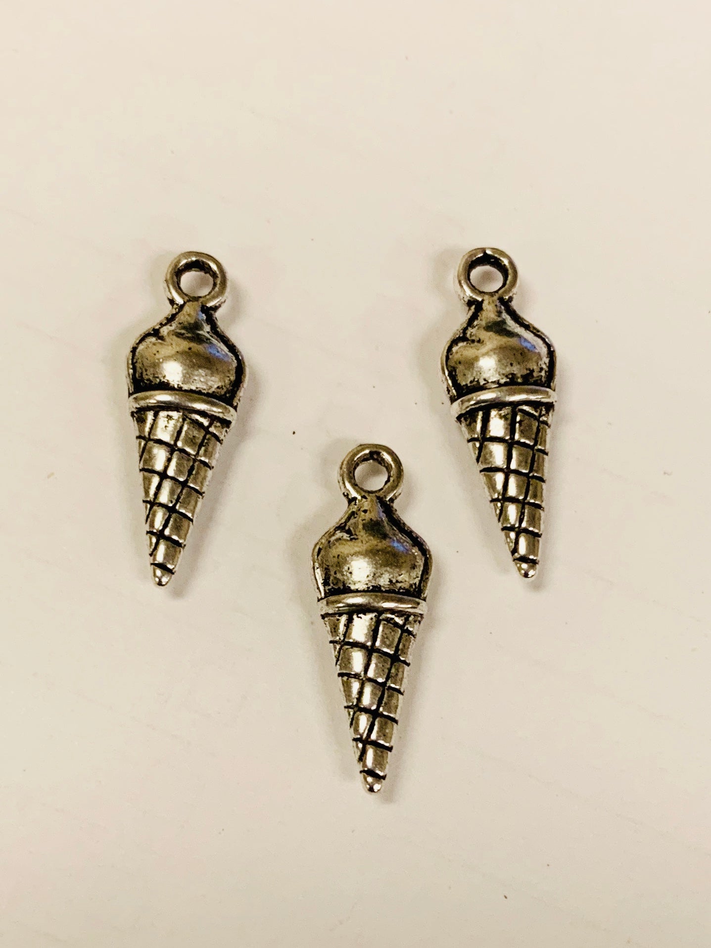 Ice Cream Cone Charms