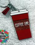 Coffee Latte To Go Cup Acrylic Blank