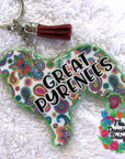 Great Pyrenees Dog Profile Acrylic Blank