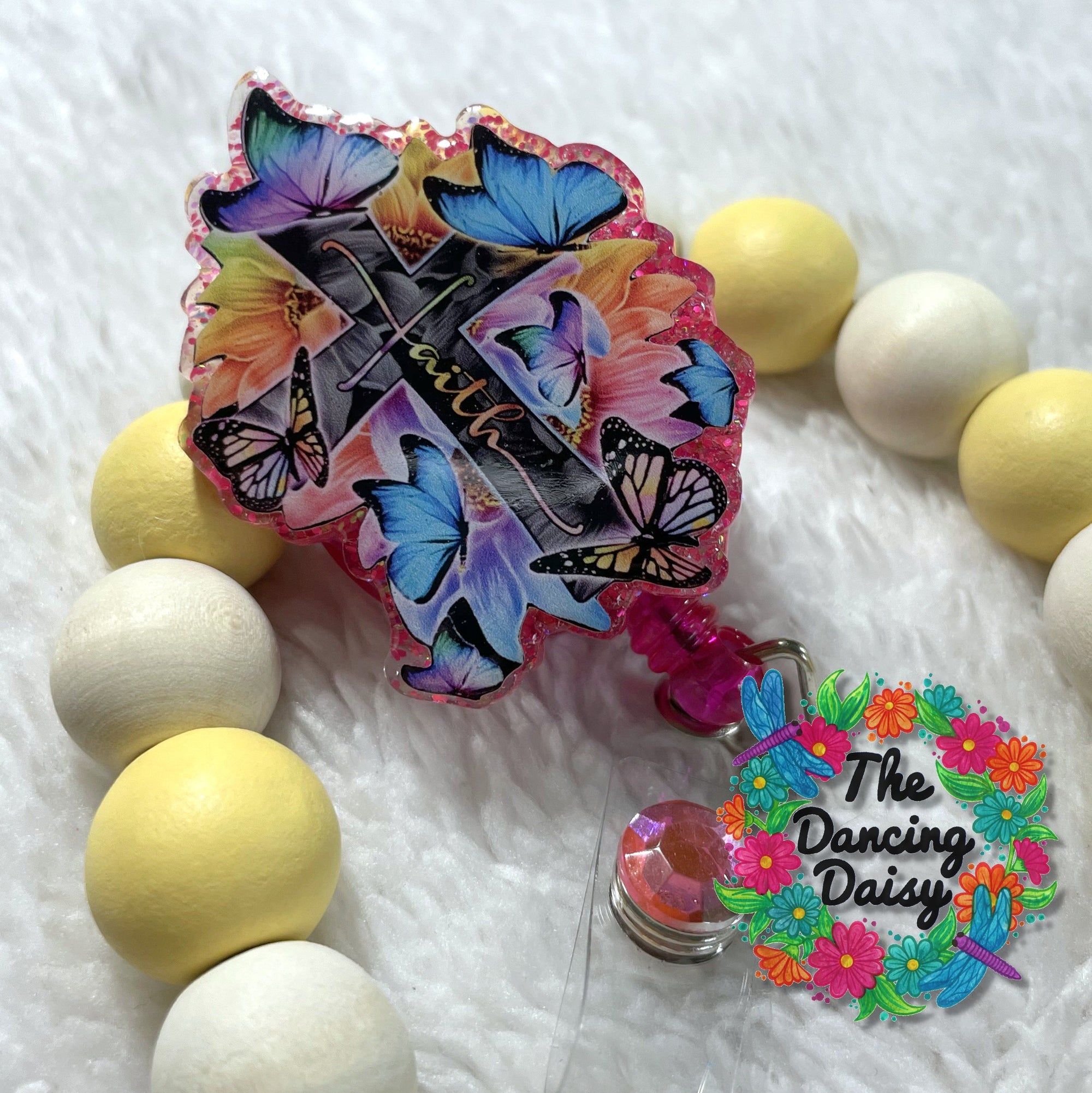 Butterfly Cross Decal &amp; Acrylic Blank COMBO