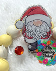 Santa Gnome Decal & Acrylic Blank COMBO