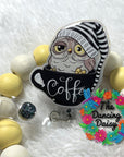 Night Owl Decal & Acrylic Blank COMBO