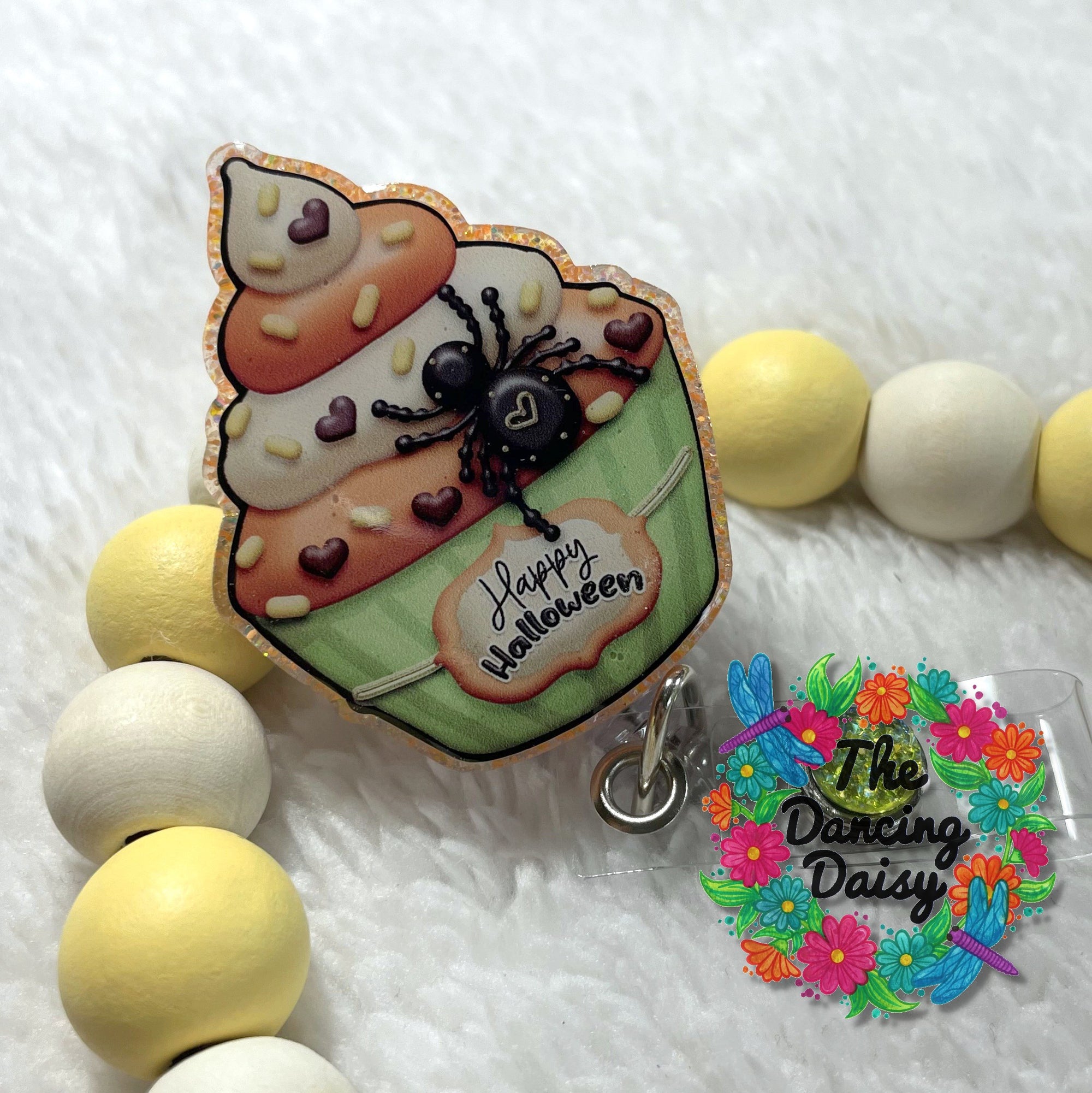 Halloween Cupcake Decal &amp; Acrylic Blank COMBO