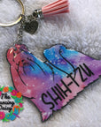 Shih Tzu Long Hair Profile Acrylic Blank