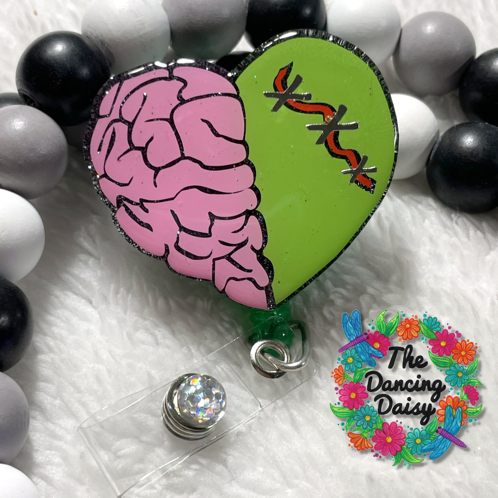 Zombie Heart Acrylic Blank
