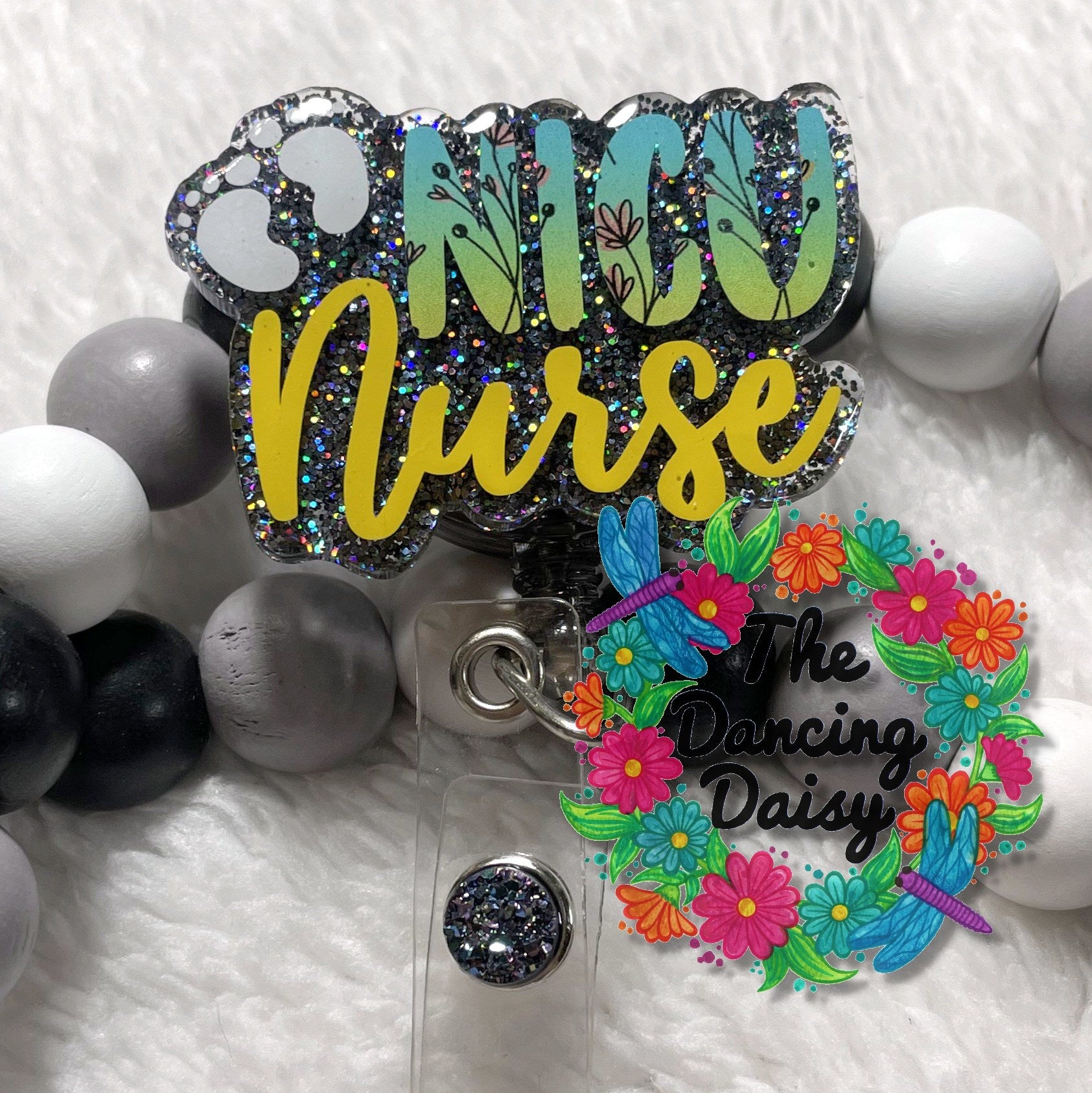 NICU Nurse Badge Reel Blank