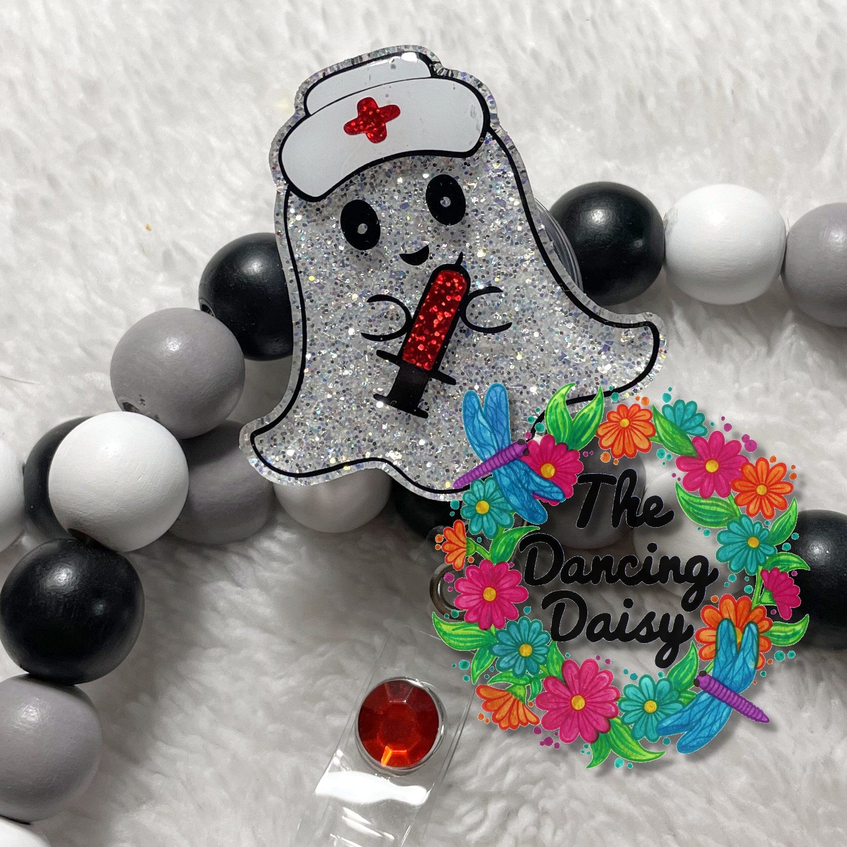 Ghost Nurse Acrylic Blank