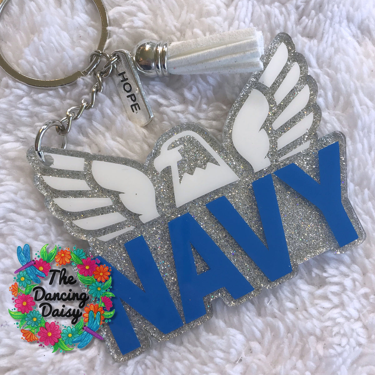 NAVY Acrylic Key Chain Blank – Moxie Vinyls
