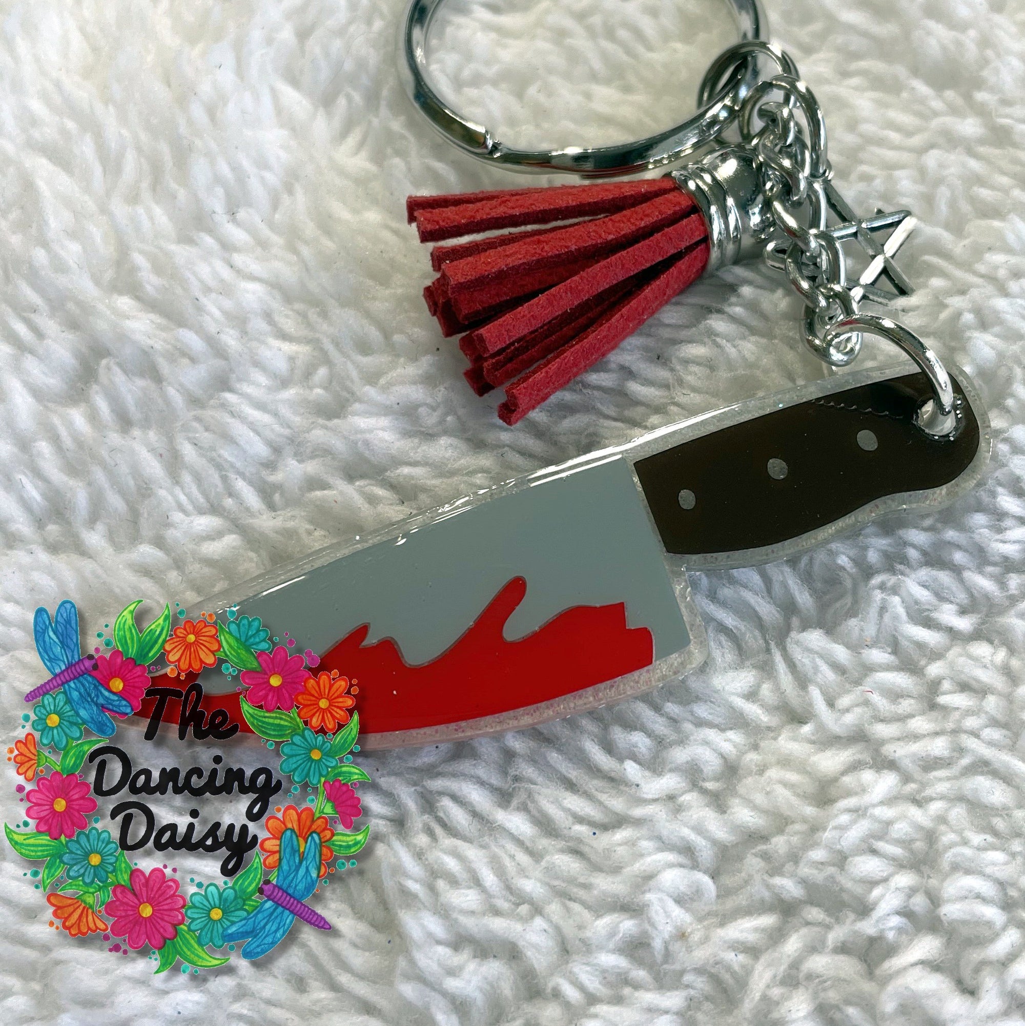 Bloody Knife Acrylic Blank